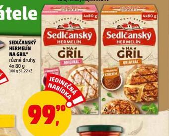 Penny Market Sedlčanský hermelín na gril nabídka