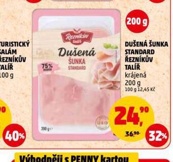 Penny Market Dušená šunka nabídka