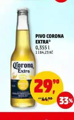 Penny Market Pivo corona extra nabídka
