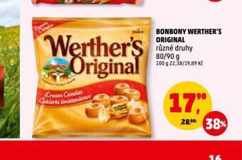 Penny Market Werther´s bonbony nabídka