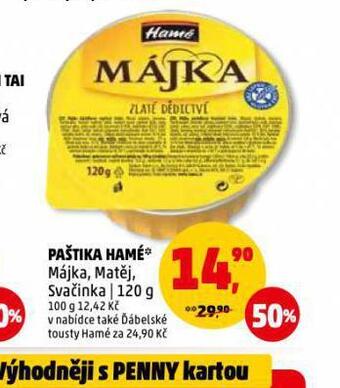 Penny Market Hamé paštika nabídka