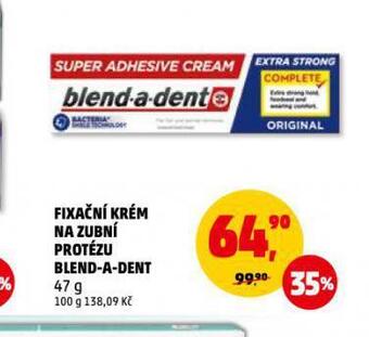 Blend a dent fixační krém