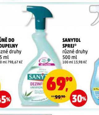Penny Market Sanytol sprej nabídka