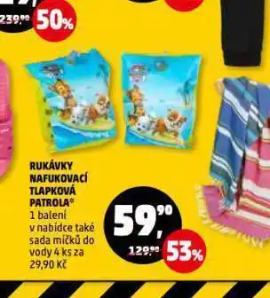 Penny Market Rukávky nafukovací tlapková patrola nabídka