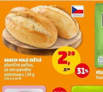 Penny Market Bageta malá světlá nabídka