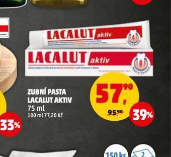 Penny Market Lacalut aktiv zubní pasta nabídka