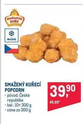 Makro Smažený kuřecí popcorn 300 g nabídka