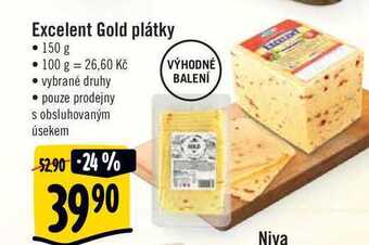 Albert Excelent gold plátky • 150 g nabídka