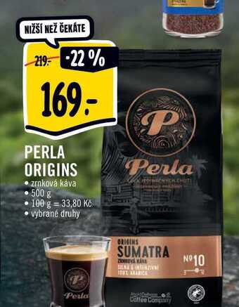 Albert Perla origins • zrnková káva • 500 g nabídka