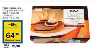 Tesco Tesco hotové jídlo 400 g nabídka