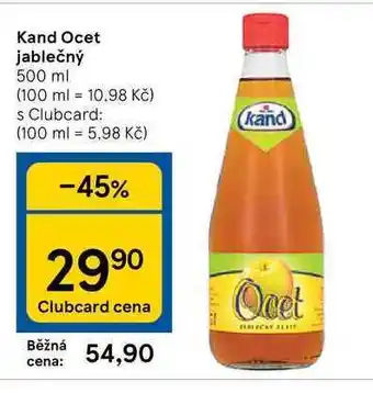 Tesco Kand ocet jablečný 500 ml nabídka