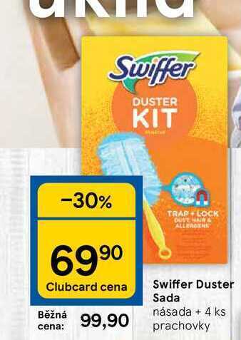 Tesco Swiffer duster sada násada + 4 ks prachovky nabídka