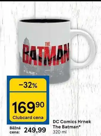 Tesco Dc comics hrnek the batman nabídka