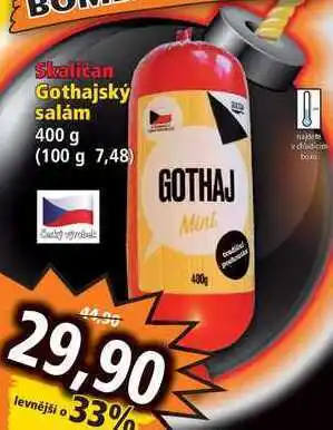 Norma Skaličan gothajský salám 400 g nabídka
