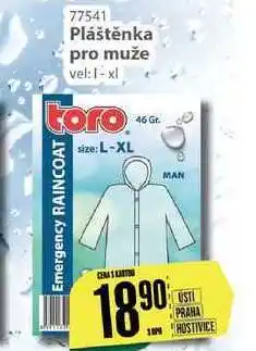 Tamda Foods Pláštěnka pro muže nabídka