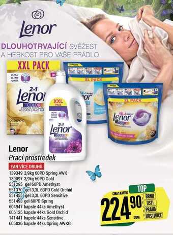 Tamda Foods Lenor prací prostředek nabídka
