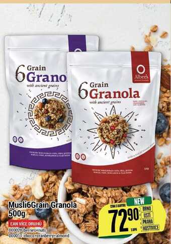 Tamda Foods Musli6grain granola 500g nabídka