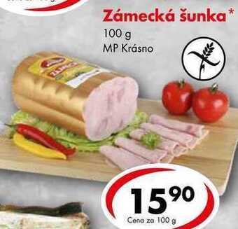 CBA Zámecká šunka, 100 g nabídka