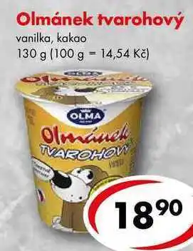 CBA Olmánek tvarohový, 130 g nabídka