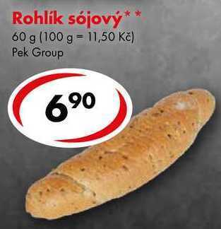 CBA Rohlík sójový, 60 g nabídka