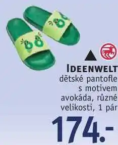 Ideenwelt dětské pantofle