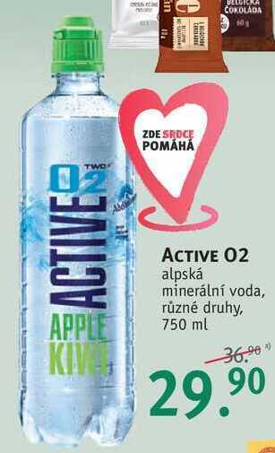 Rossmann Active 02 alpská minerální voda, 750 ml nabídka