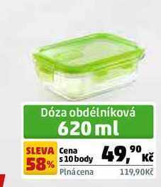 Penny Market Dóza obdélníková 620 ml nabídka