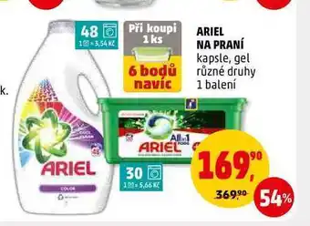 Penny Market Ariel na praní kapsle, 30 dávek nabídka