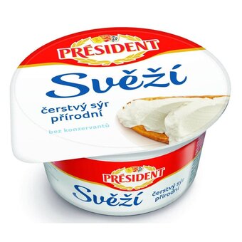 Rohlik.cz Président svěží čerstvý sýr přírodní nabídka