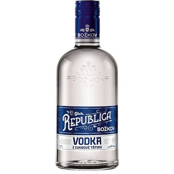 Božkov republica třtinová vodka 40%