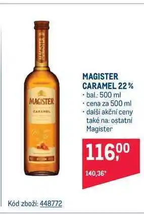 Makro Magister caramel 500 ml nabídka