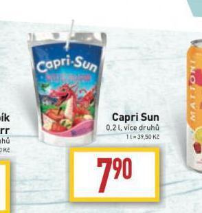 Billa Capri sun nabídka