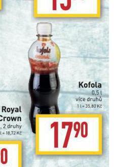 Billa Kofola nabídka