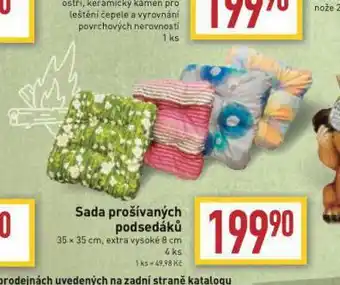 Billa Sada prošívaných podsedáků nabídka