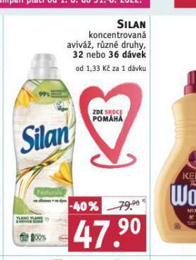 Rossmann Silan aviváž nabídka