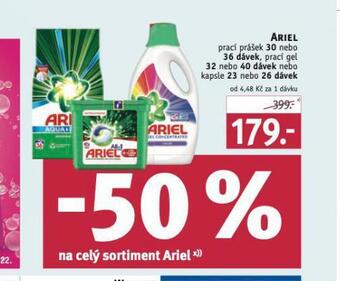 Rossmann Ariel prací prostředek nabídka
