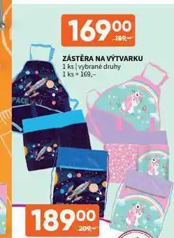 Zástěra na výtvarku