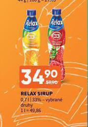 Terno Relax sirup nabídka