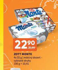 Terno Zott monte nabídka