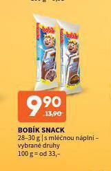 Terno Bobík snack nabídka