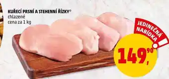 Penny Market Kuřecí prsní a stehenní řízky, 1 kg nabídka