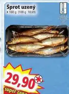 Norma Šprot uzený 160 g nabídka