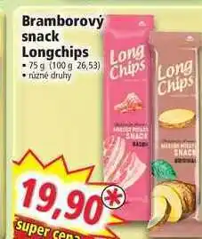 Bramborový snack longchips 75 g