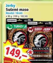 Norma Jerky sušené maso hovězi / krūti 90 g nabídka