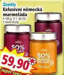 Norma Zentis exlusivní německá marmeláda 195 g nabídka