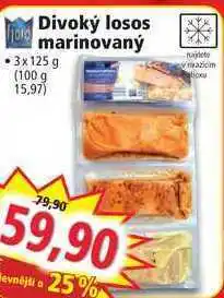 Norma Divoký losos marinovaný • 3x 125 g nabídka