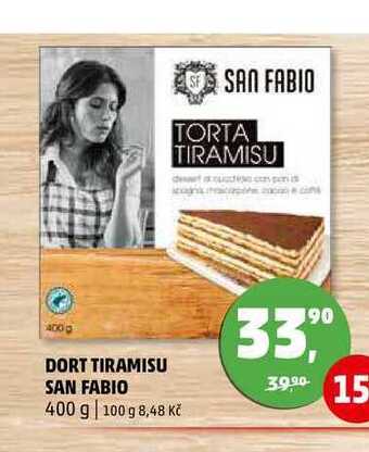 Penny Market Dort tiramisu san fabio, 400 g nabídka