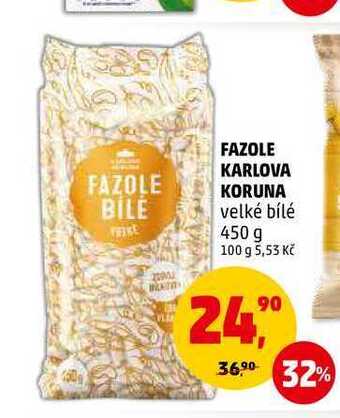 Penny Market Fazole karlova koruna, 450 g nabídka