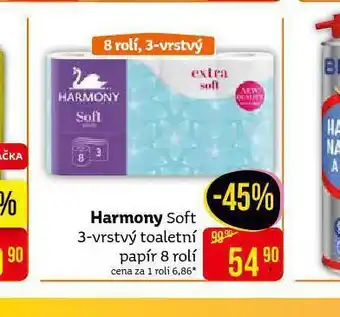Teta Harmony soft toaletní papír nabídka
