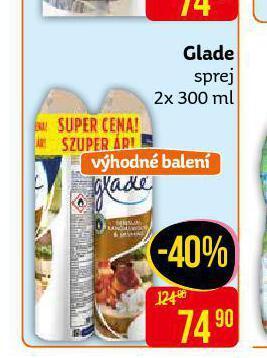 Teta Glade sprej nabídka